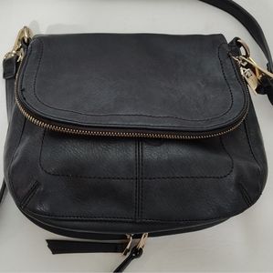 Urban Expressions Black Faux Leather Purse